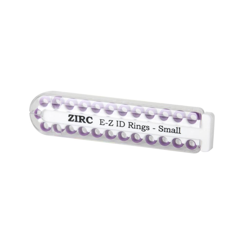 Zirc E-Z ID bagues de codification small néon violet 25 pcs