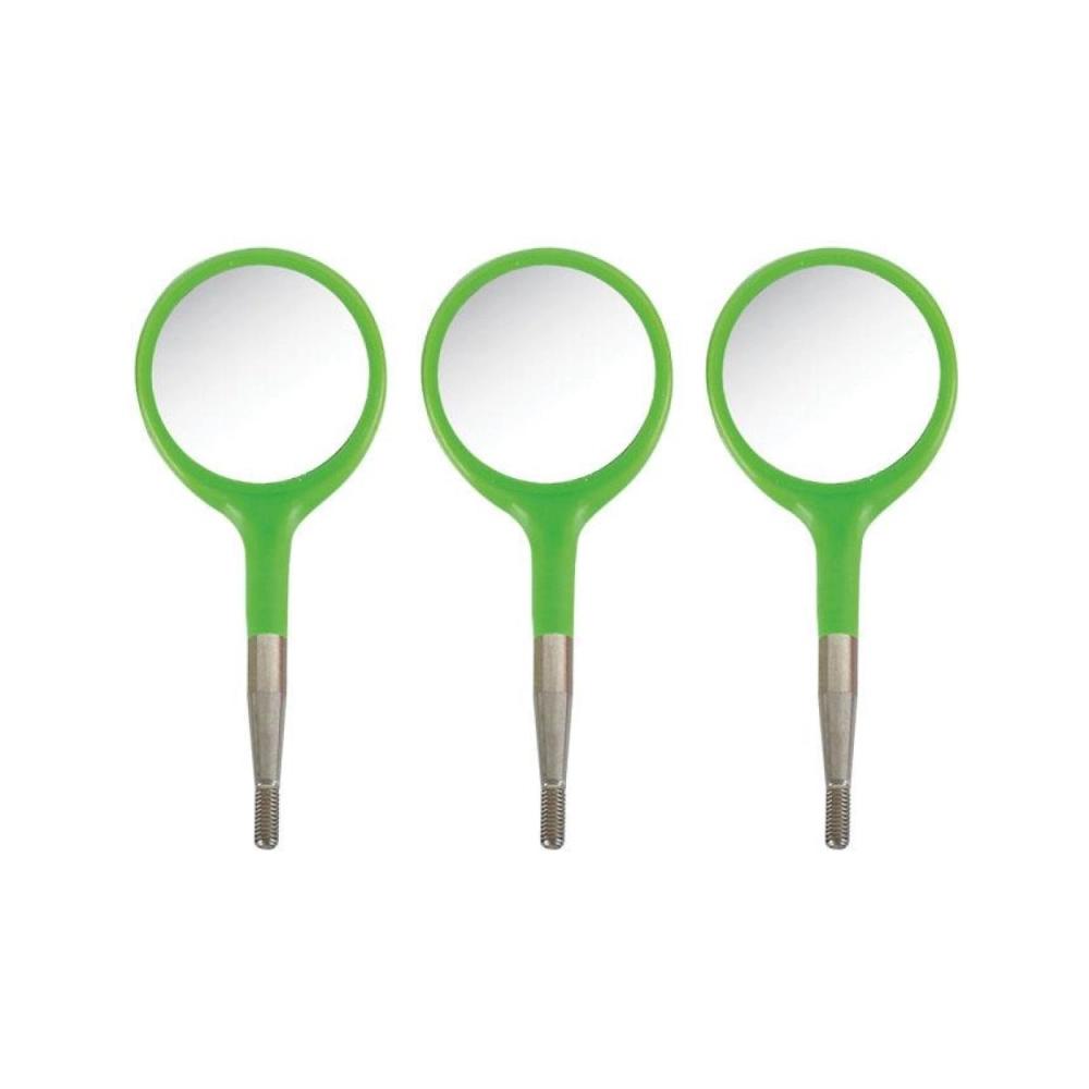 Zirc miroirs plastique no. 5 néon vert 12 pcs