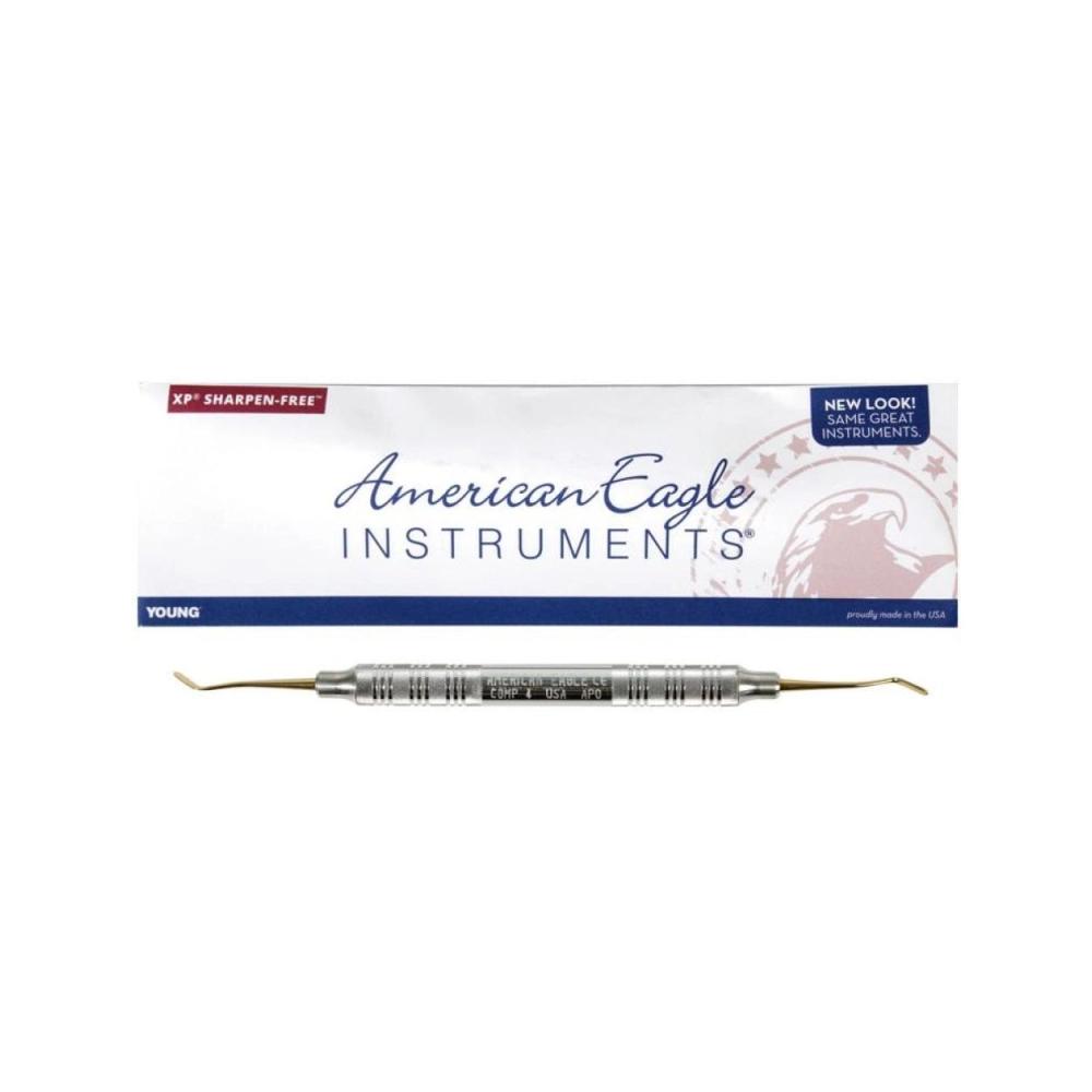 American Eagle Instrument pour composites 4 TN (3/8) inox