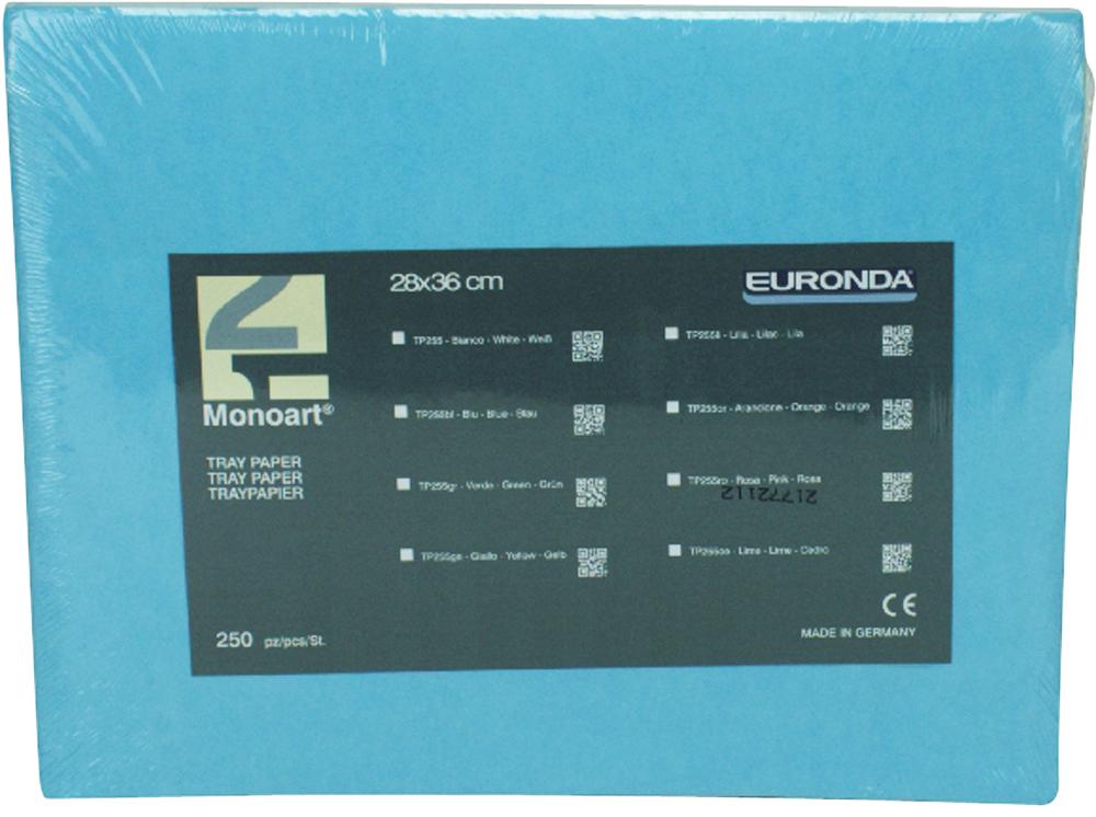 Ladepapier blauw 36x28 250st