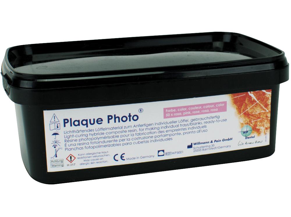 Plaque Photo rose 50pcs
