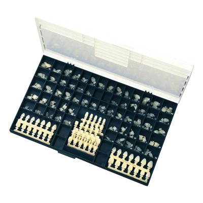COURONNES PROVISOIRES EN POLYCARBONATE AVEC BARETTES-GUIDES (180)