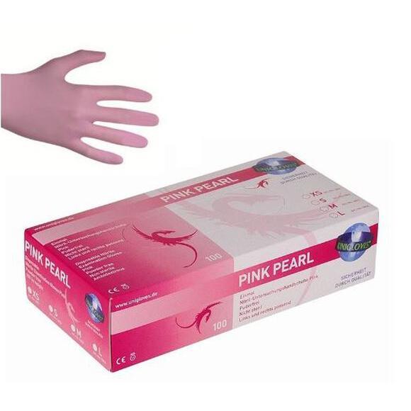 FHS Dental gants nitrile non poudrés Pink Pearl (100 pcs)