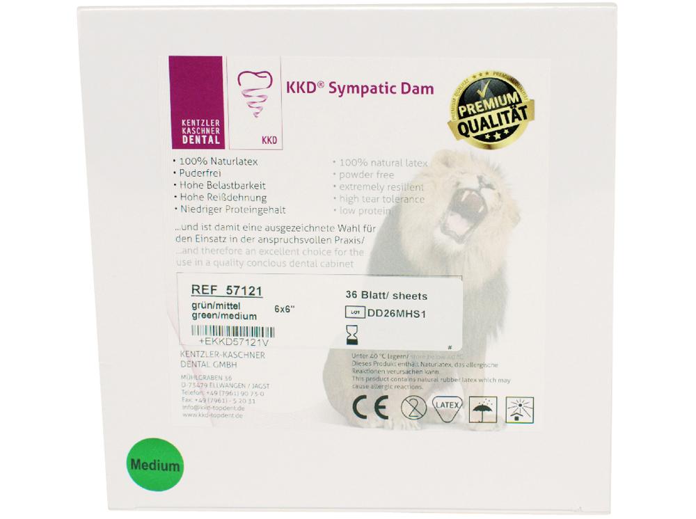 Sympatic Dam medium groen Premium 36st