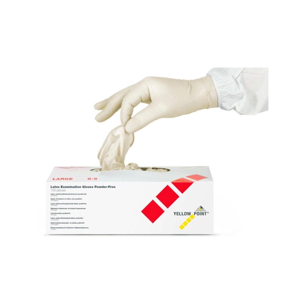 Y.P. latex non poudrés large 100 pcs
