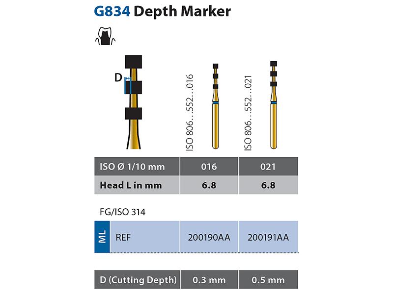 Diatech G834 Instrument diamanté