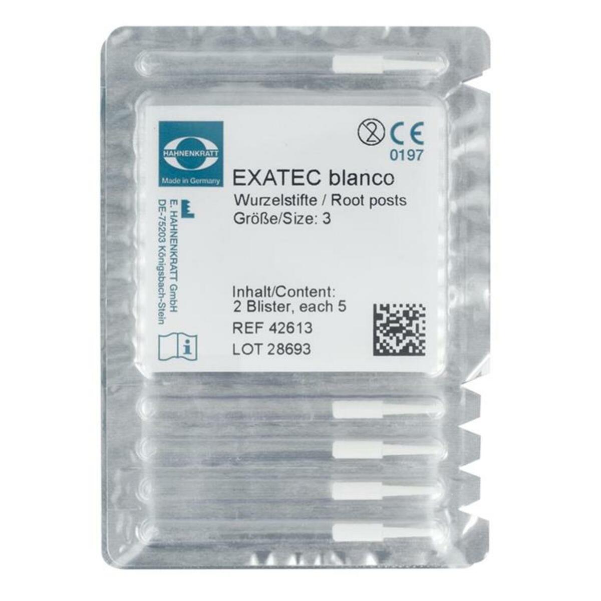 Excatec blanco HT-Tenons fibre de verre