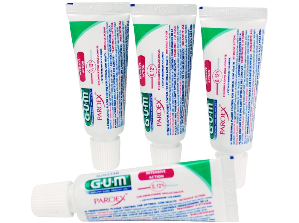 Gel dentaire GUM Paroex 0,12% 25x12ml