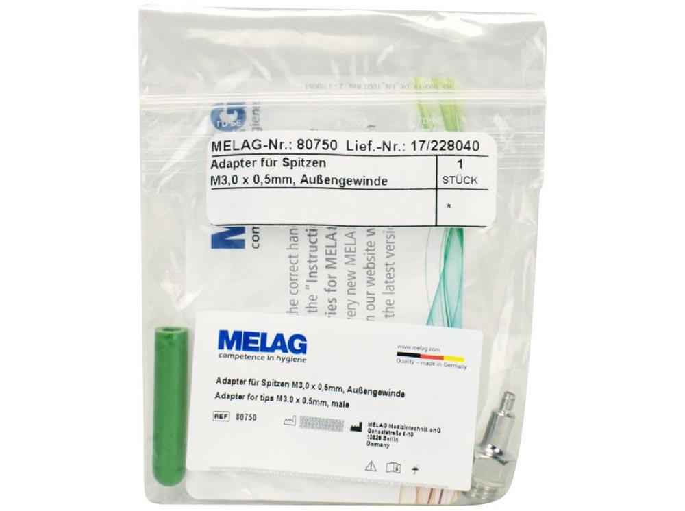 ZEG Adaptateur mâle M3x0,5mm St