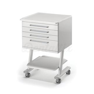 Chirurgietrolley met 4 laden