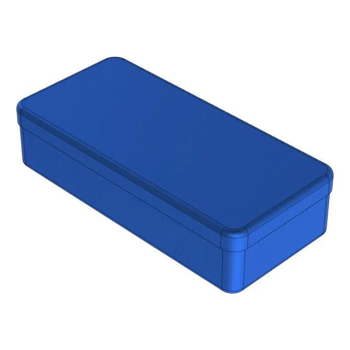 aluminium doos Blauw