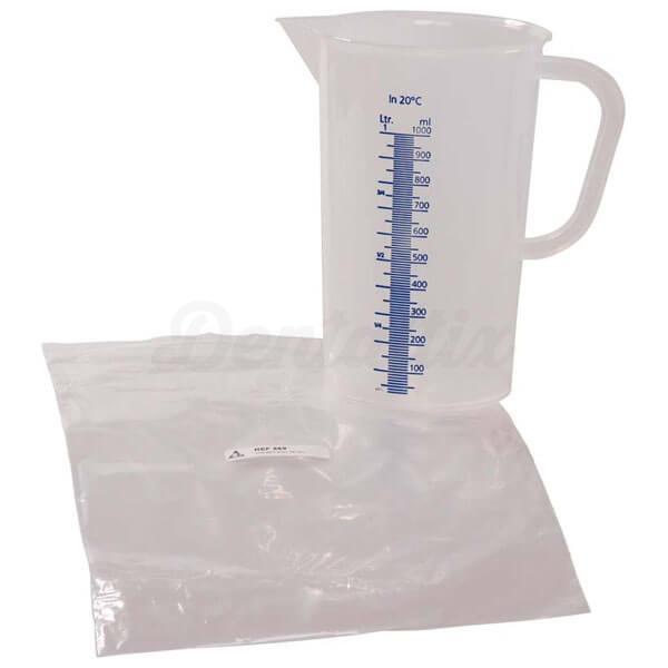 Maatbeker met schaalverdeling (1 liter)
