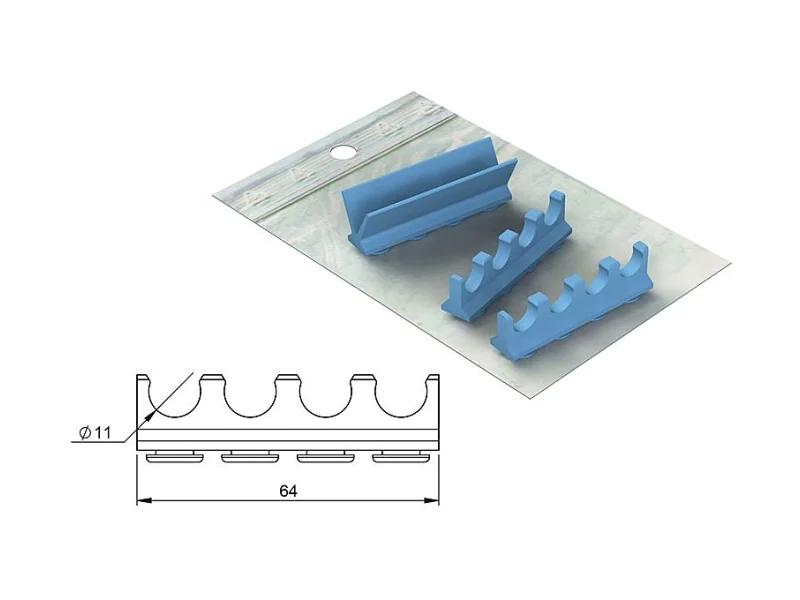 Réassorts silicones pour Cassette classique 18x7 - 4 instruments