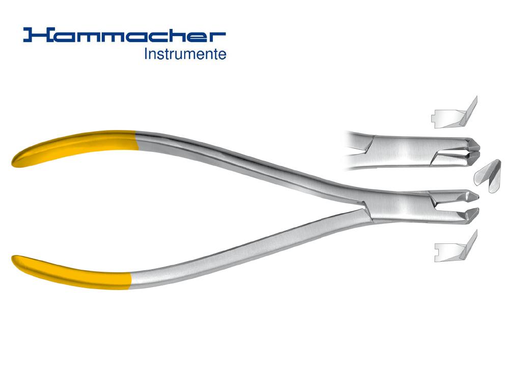 Ligature cutter, lingual (Hammacher)