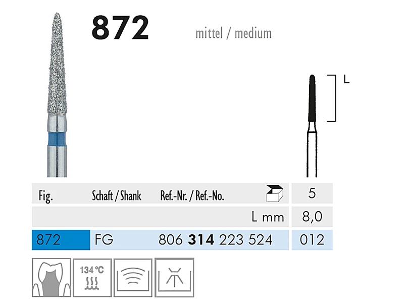 872 FG 012 diamantinstrument