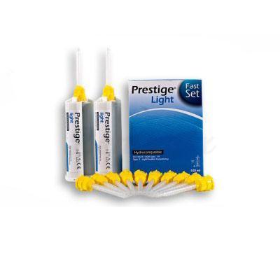 Prestige Light : Silicone pour empreintes dentaires (2 x 50 ml)