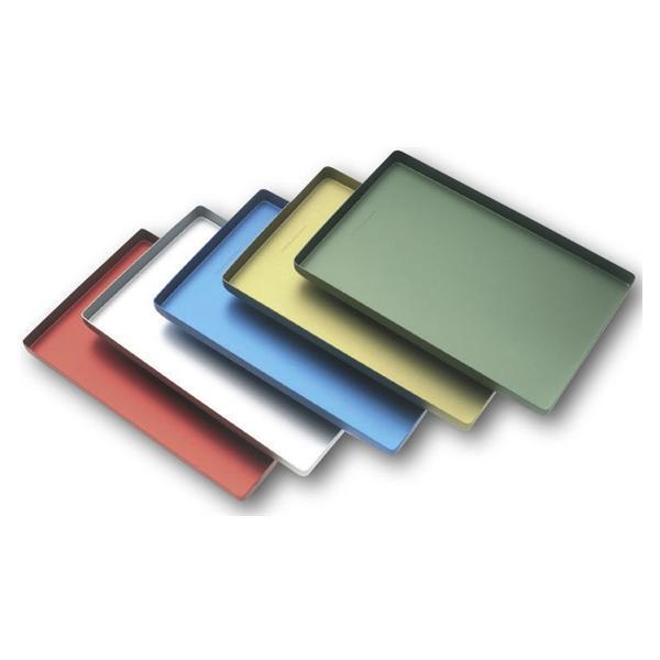 Aluminium Instrumententray niet-geperforeerd - Blauw