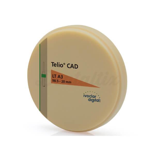 Telio CAD LT : Disque de restauration dentaire (Teinte A3 LT 20 x Ø 98,5 mm)