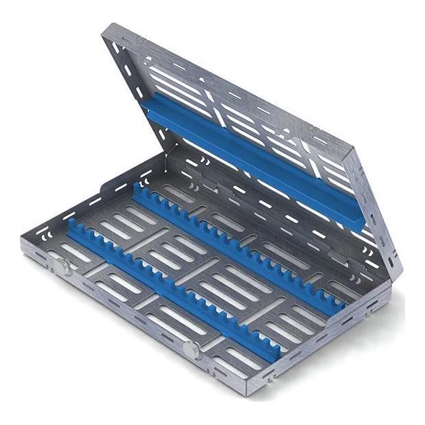 Cassette Inox 28X18 20 Instrumenten Blauw