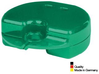 Retainer cases with Glitter, MINI, dark green (25 st.)