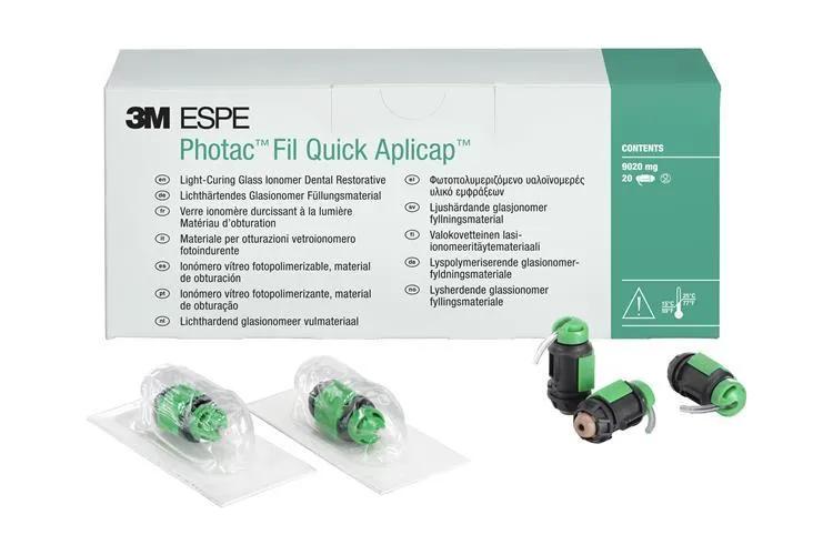 Photac™ Fil Quick Aplicap™ capsules de verre ionomère 20pces
