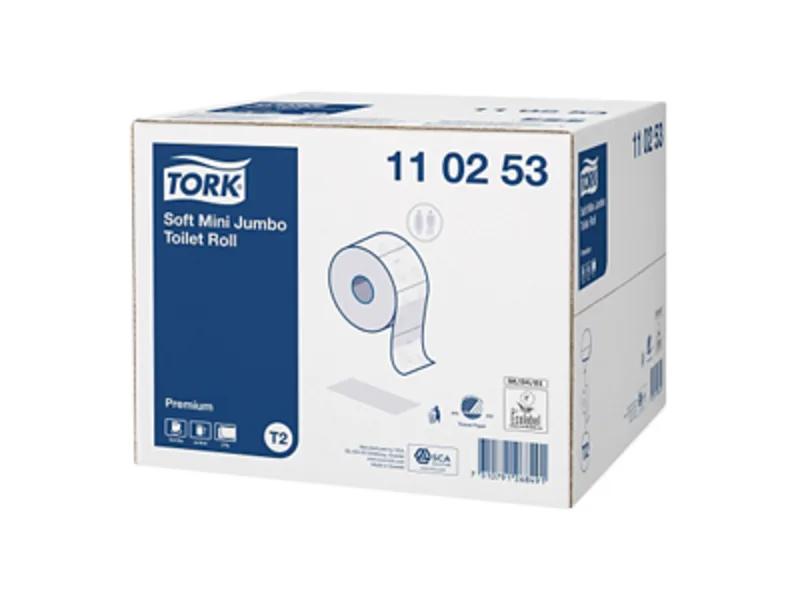 Tork Papier toilette Mini Jumbo doux Premium T2 (2 plis)