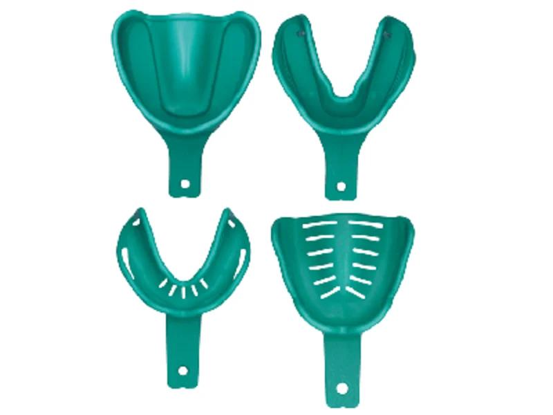 Border-Lock mouldable disposable porte-empreinte trial set