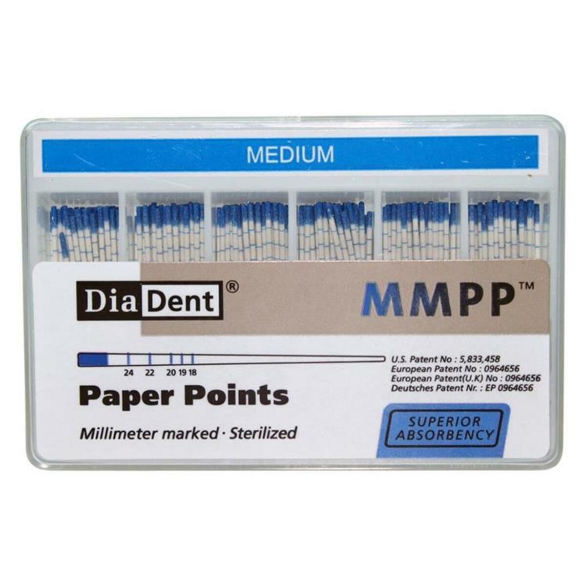 Color Coded Paper Points M