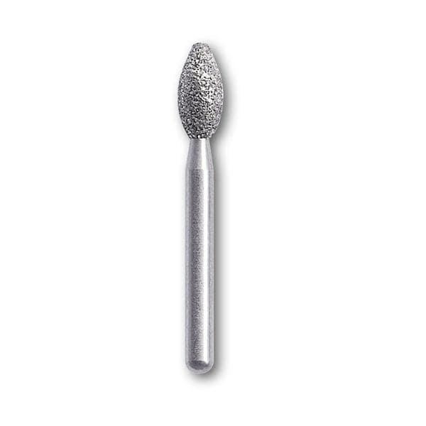 Fraises diamantées FG 369 bouton (par pc) - ISO 014, moyen (bleu)