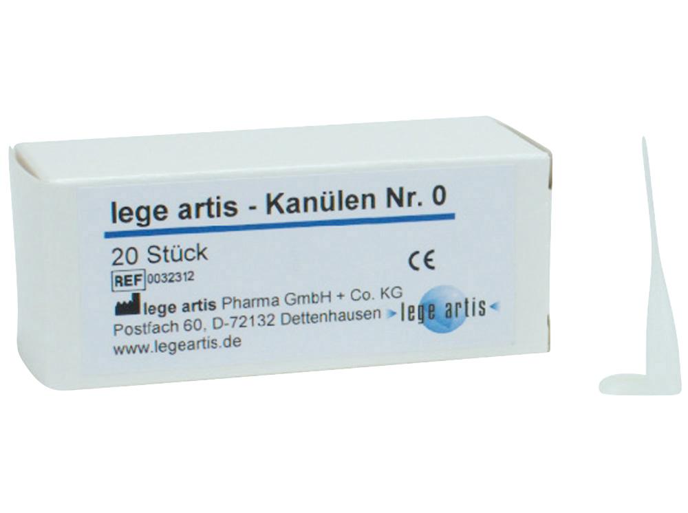 Kunststof canules maat 0 20 stuks