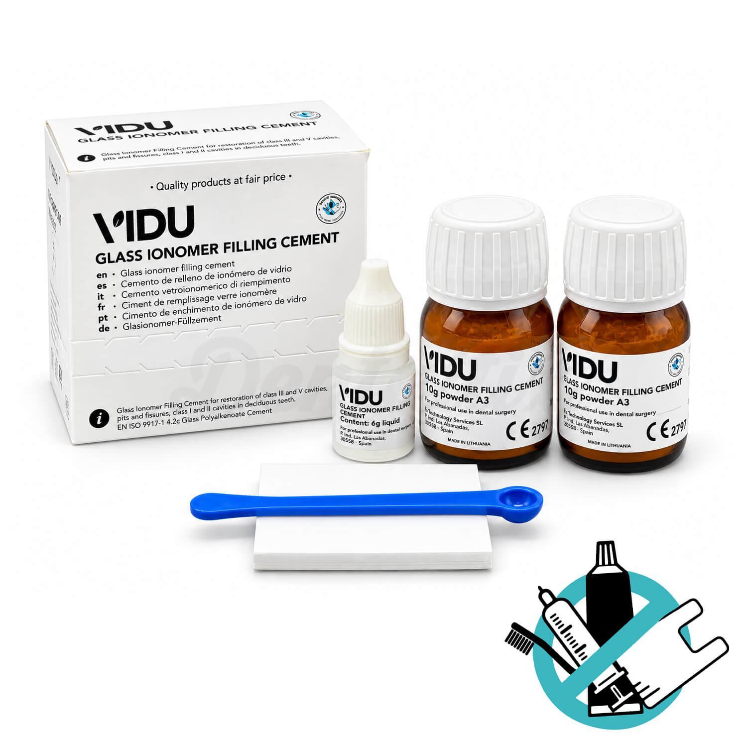 Verre Ionomère pour restaurations (20 g de poudre + 6 g de liquide)