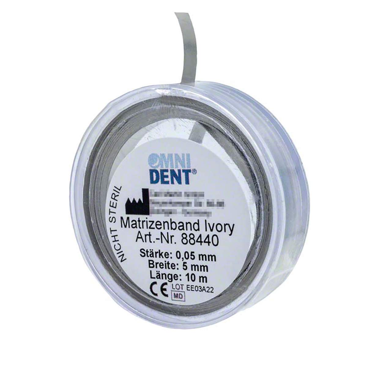 Omnident® Omni Bandes matrices - 0,05x5mm