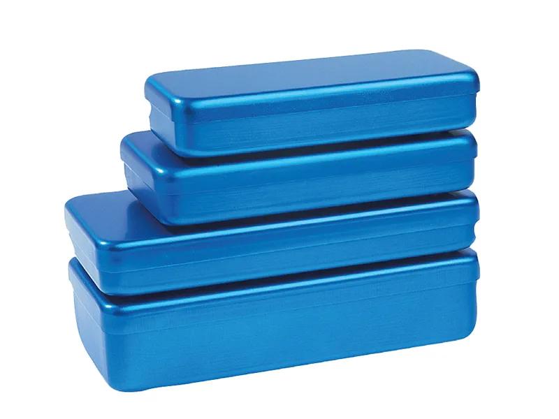 Boite Alu 21X10X5 Bleu
