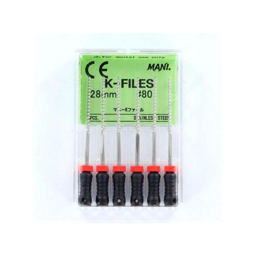 Mani K-limes 28 mm ISO no.80 6 pcs