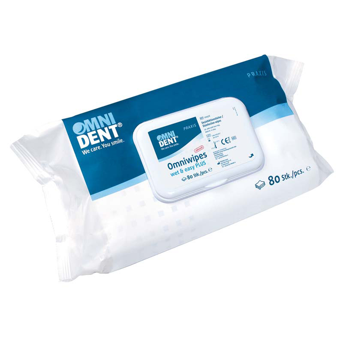 Omnident® Omniwipes Wet & Easy Plus desinfectiedoekjes 20x30cm
