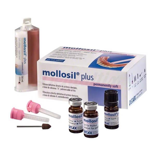Mollosil® Plus Automix2 - Matériau de rebasage souple