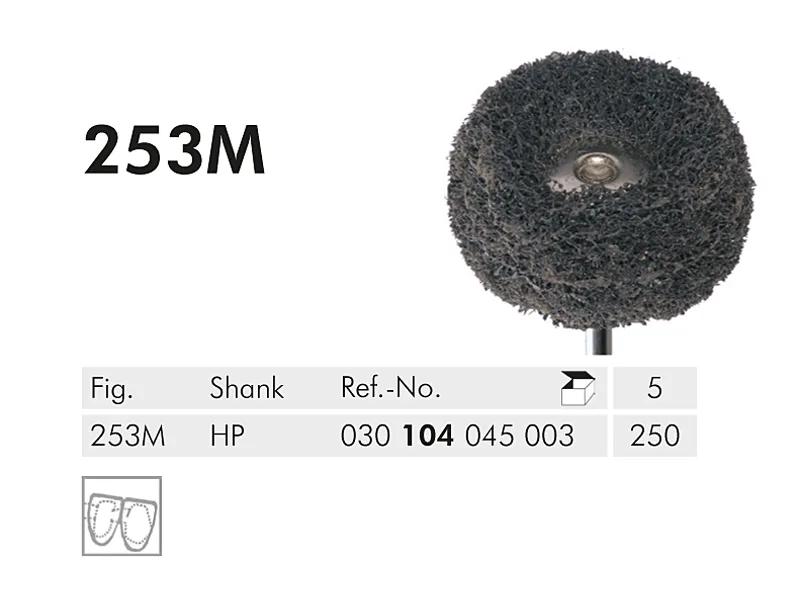 253 M HP 250 polijstborstel (grey, medium)