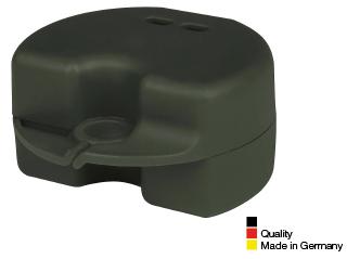 Retainer cases, MAXI, black (25 st.)