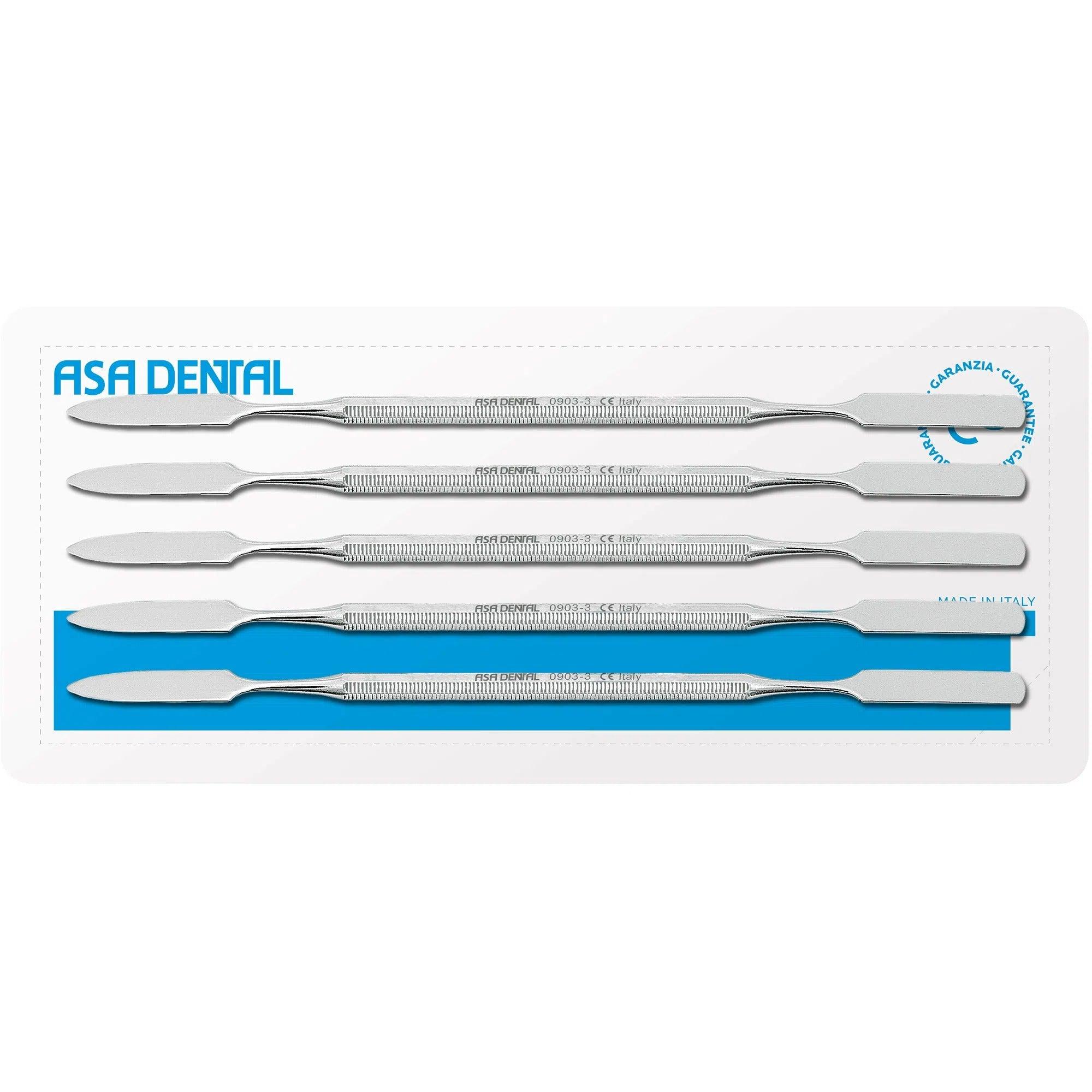 Asa Dental Set Cementspatels (5 st.) #3 (7,74 mm - 7,62 mm - 19 cm)