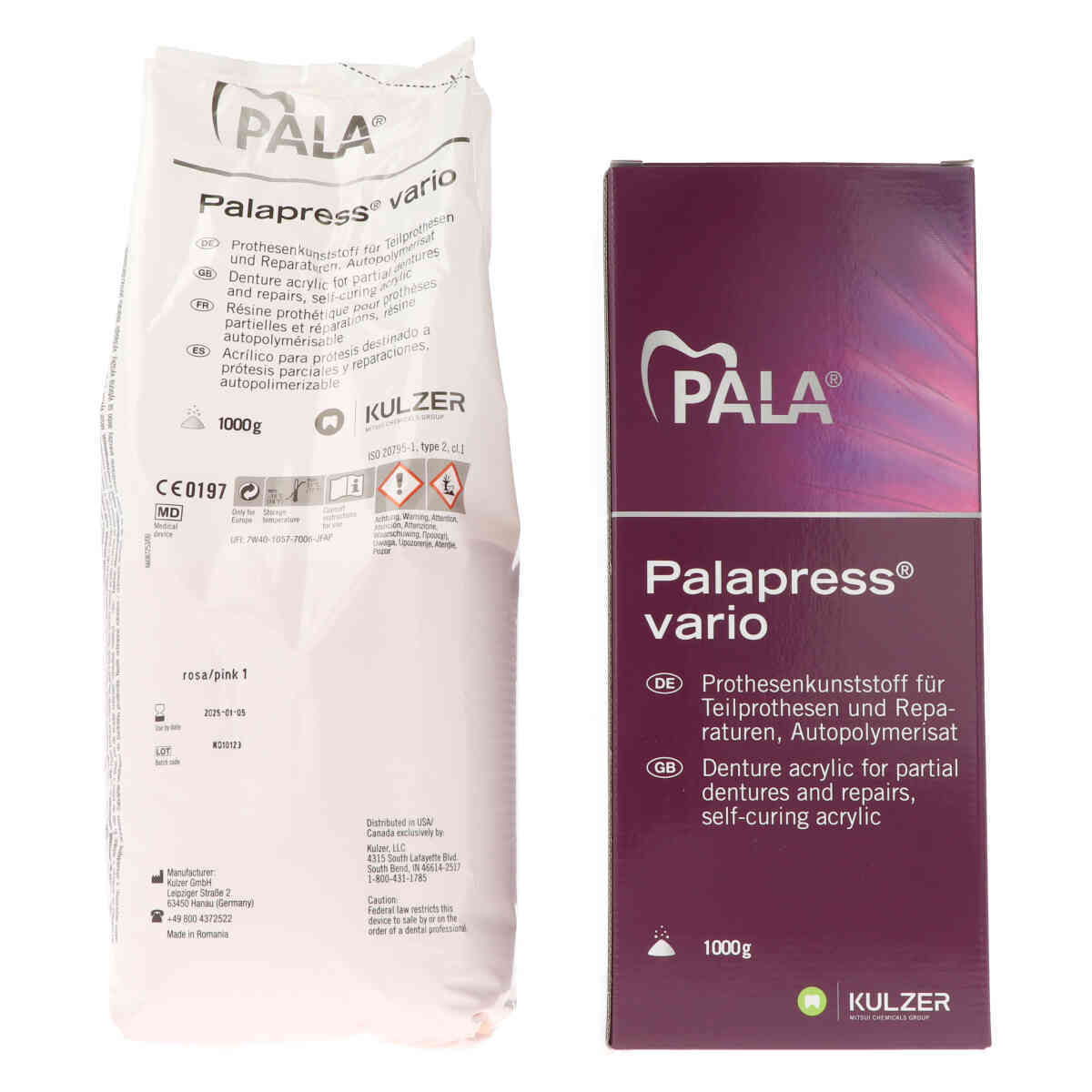 PALA® Palapress® vario poudre 1000g - rose