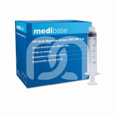 Seringues plastiques stériles (100x5ml)