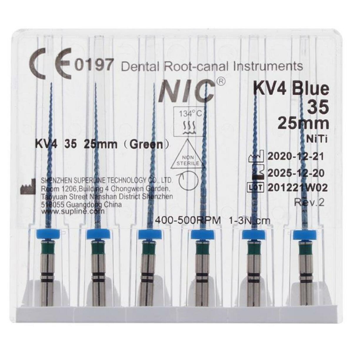 NIC® K-Pro file .04 / 25mm - ISO 30