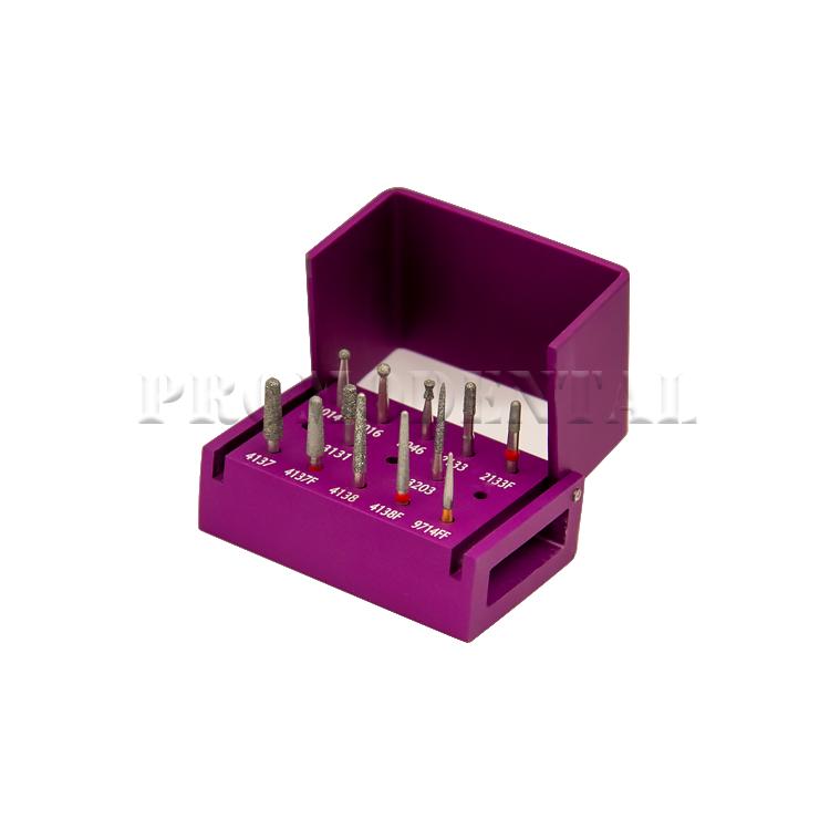 Kit fraises – Inlay Onlay 12 Fraises