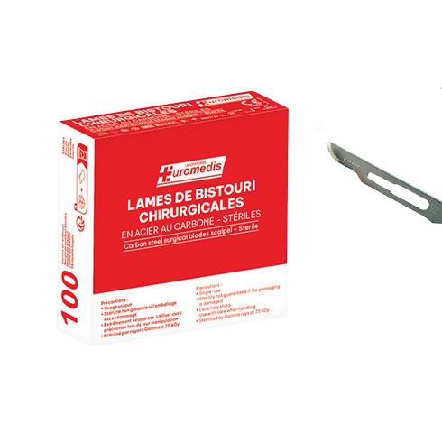 Lames bistouris Euromedis n°15 (100)