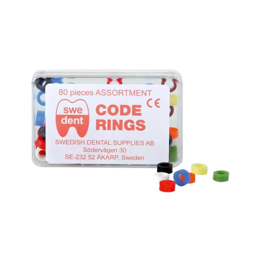 Swedent Instrument coderingetjes assortiment 80 stuks