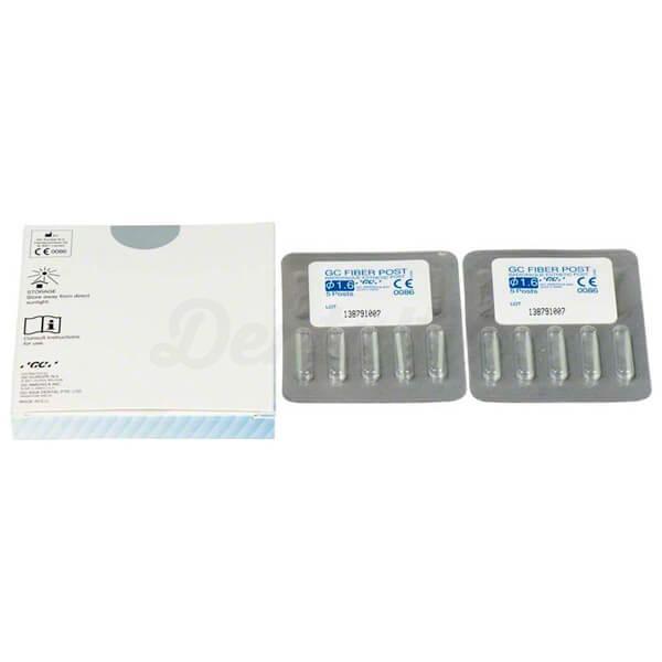GC Fiber Post recharge - 1,6mm (bleu)