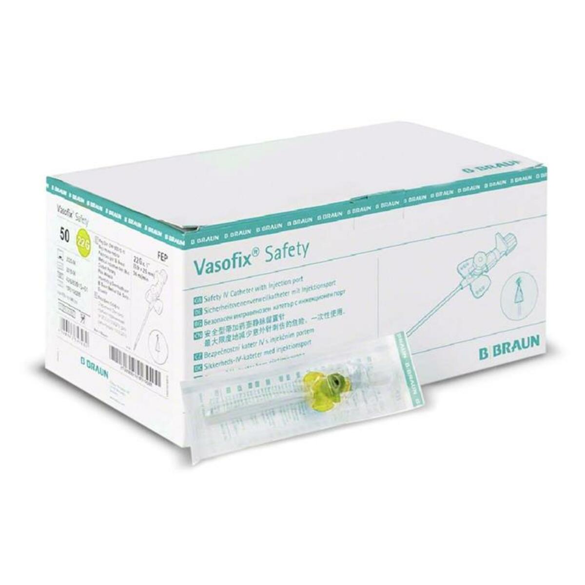 Vasofix Safety 0,7 x 19mm G24 jaune