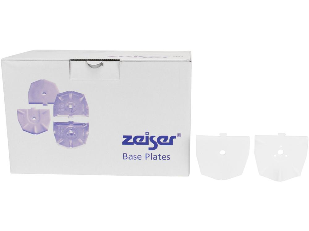 zeiser bodemplaat groot wit 100st