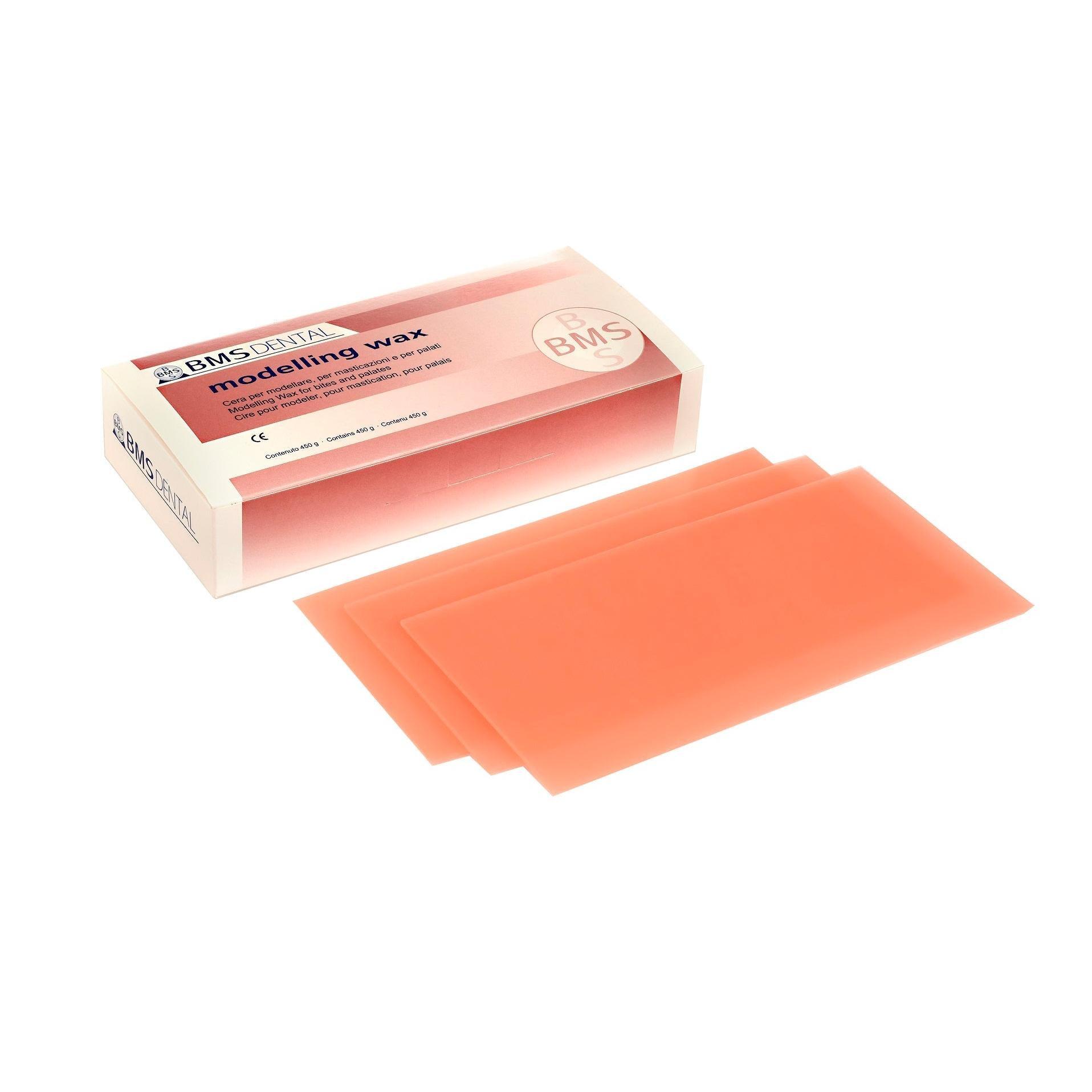 BMS Dental cire de modelage pour enregistrement d'occlusion et palais (450 g)