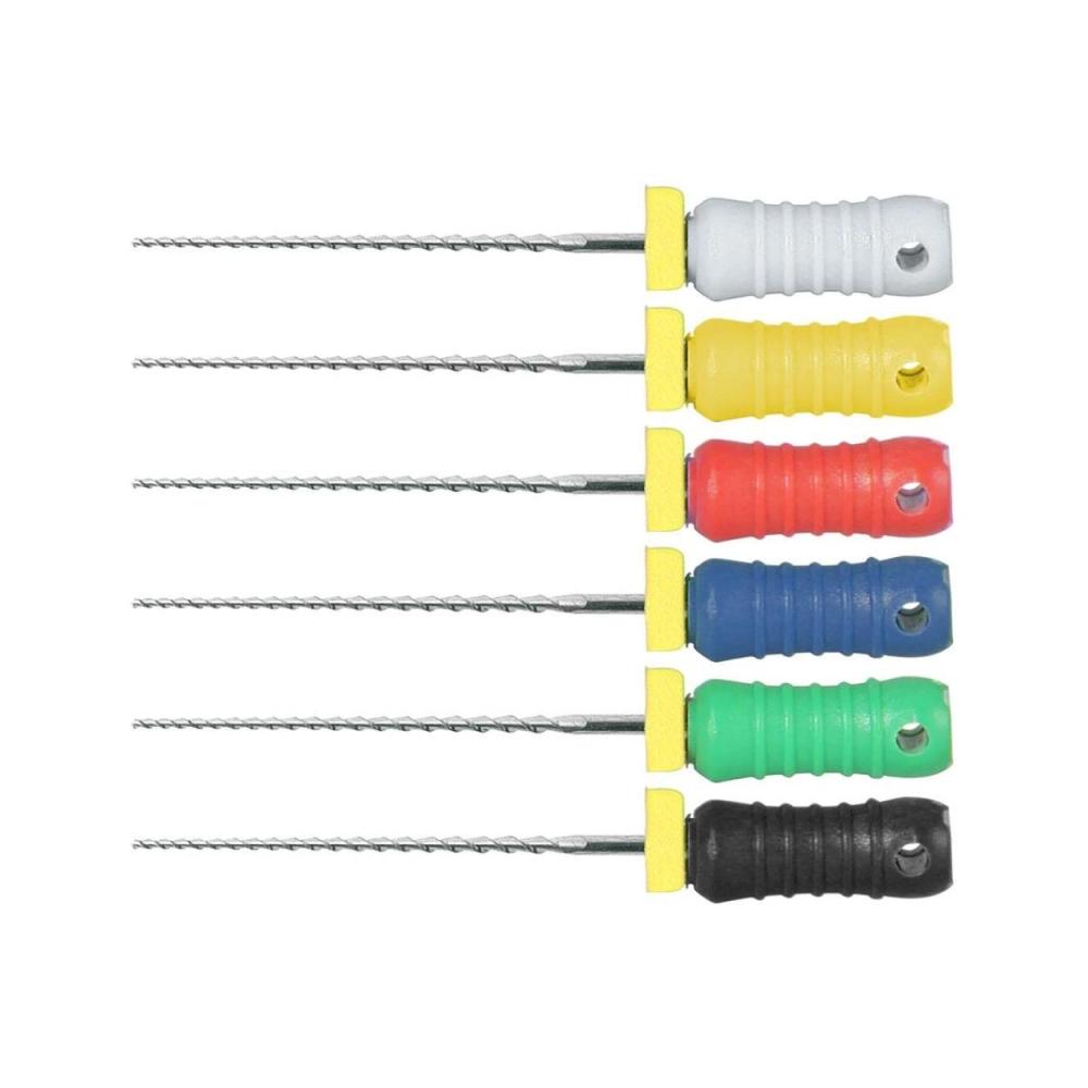 PoloDent limes-Niti 21 mm ISO no.45-80 6 pcs
